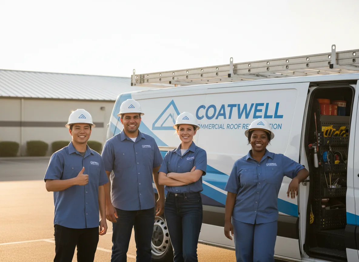 Commercial roof coating company in Webber, KS